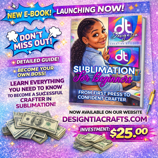 SUBLIMATION FOR BEGINNERS E-BOOK
