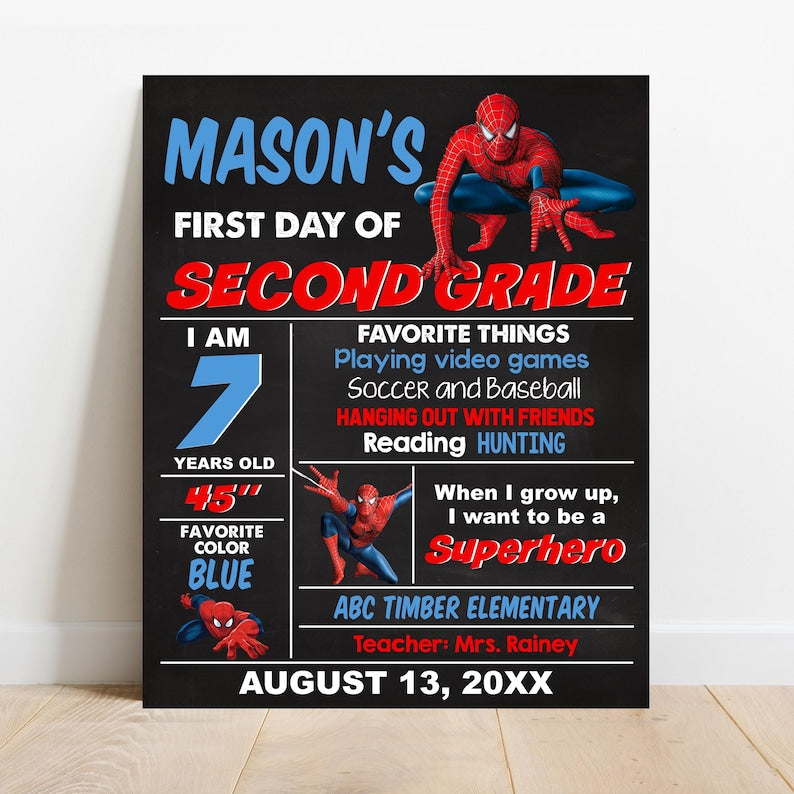 FIRST DAY SIGNS (8.5X11, 11X17, 13X19)