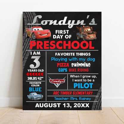 FIRST DAY SIGNS (8.5X11, 11X17, 13X19)