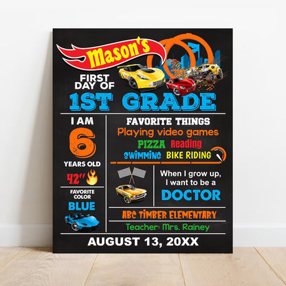 FIRST DAY SIGNS (8.5X11, 11X17, 13X19)