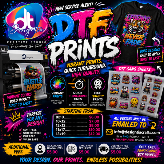 CUSTOM DTF PRINTS